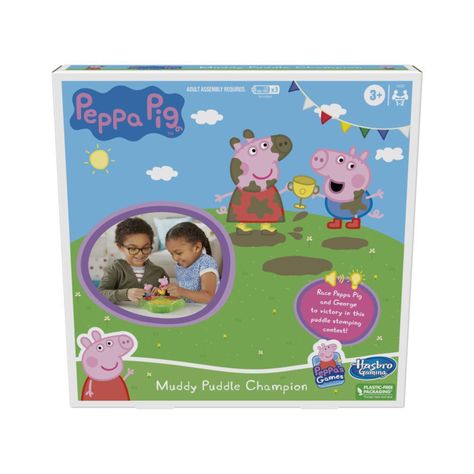 Peppa Pig Juego Muddy Puddle Charcos De Lodo-2