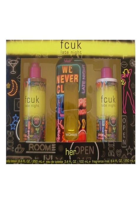 Fcuk late night for her 100 ML Set 3pcs-0