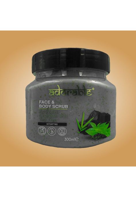 Adorable Exfoliante Carbón Activo & Árbol de Té 300 ml-1