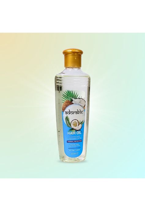 Adorable Aceite Capilar Coconut & Prot. Térmica 200 ml-1