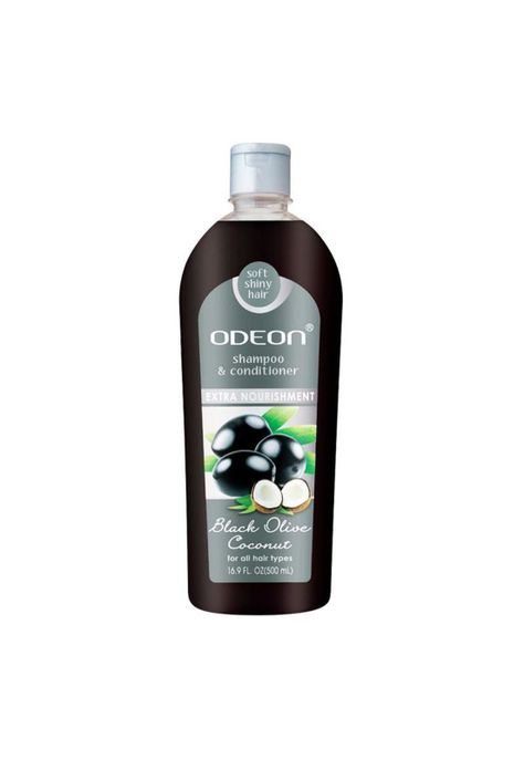 Shampoo y Acondicionador Odeon - Oliva Negro-Coco 500 ml-1