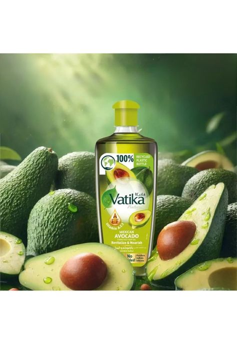 Vatika Aceite Capilar Avocado (Palta) 200 ml-1