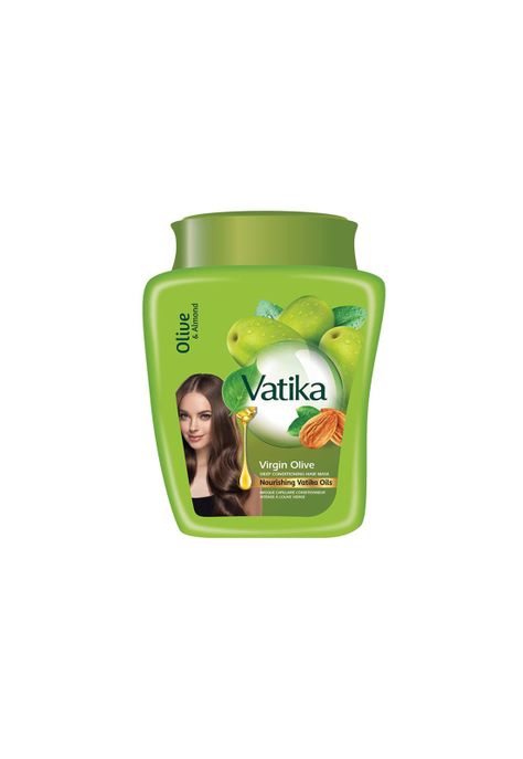 Vatika Tratamiento Capilar Oliva y Almendra 500 gr-1