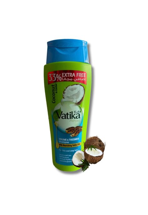 Shampoo Vatika Coconut & Castor 400 ml 33% Extra-0