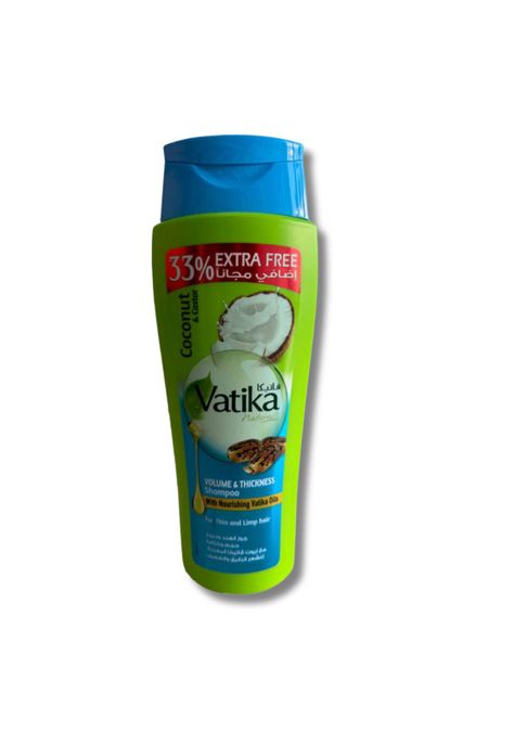 Shampoo Vatika Coconut & Castor 400 ml 33% Extra-1