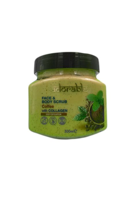 Adorable Exfoliante Café & Colageno 300 ml-0