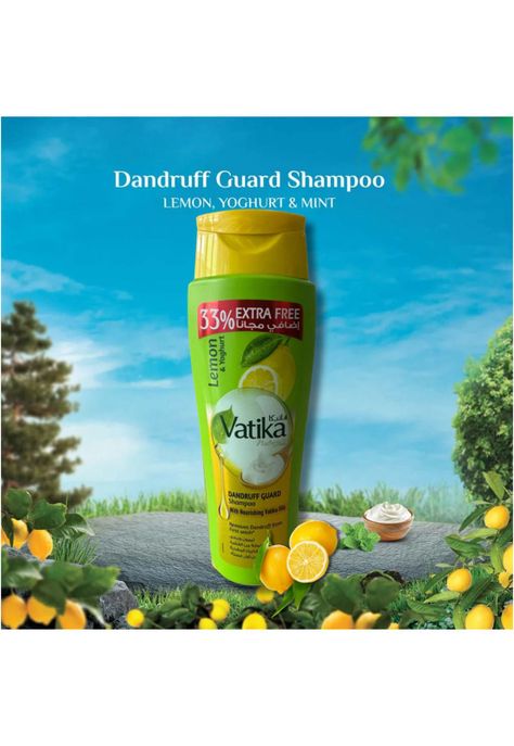 Shampoo Vatika Limon & Yoghurt 400 ml 33% Extra-3