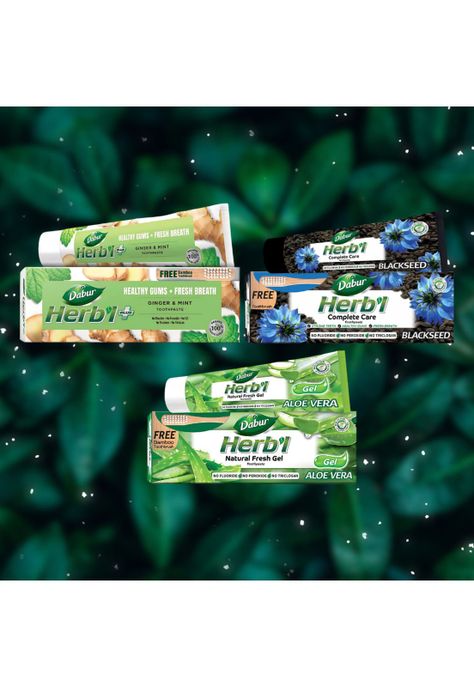 Pack #1 Pasta Dental Dabur Herbal 150gr 3 Uds-1