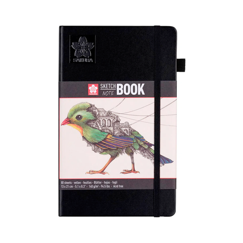 Sketchbook Sakura 80hj (13x21) 140gr - Blanco Crema-0