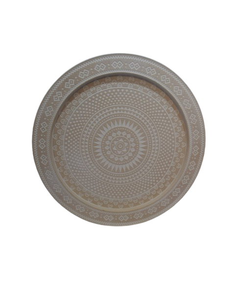 Plato Decorativo Mándala Textura 40 cm-0