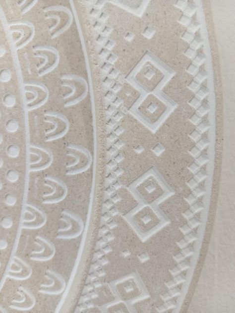 Plato Decorativo Mándala Textura 40 cm-1
