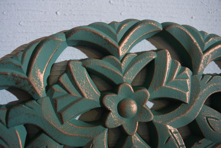 Mándala Verde Decorativo-1