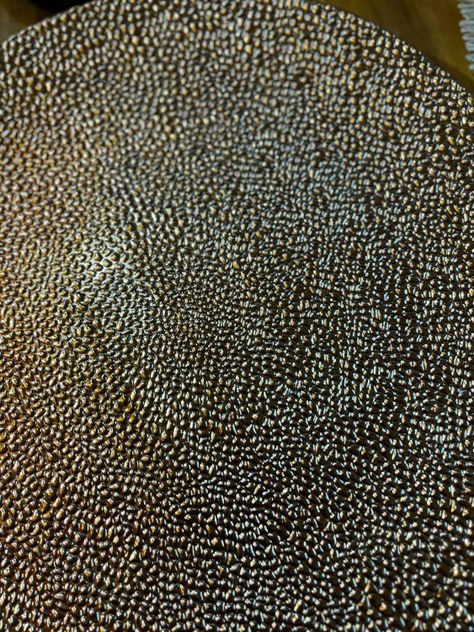 6 Platos Bases Dorado Textura Puntitos-5