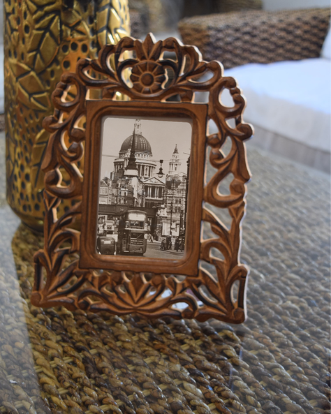 Porta Foto Vintage Café 20x28 cm Decorativo-2