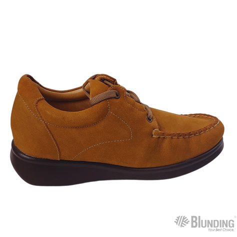 Zapato diabetico con cierre cordon nobuck-Talla 37-Blunding-2