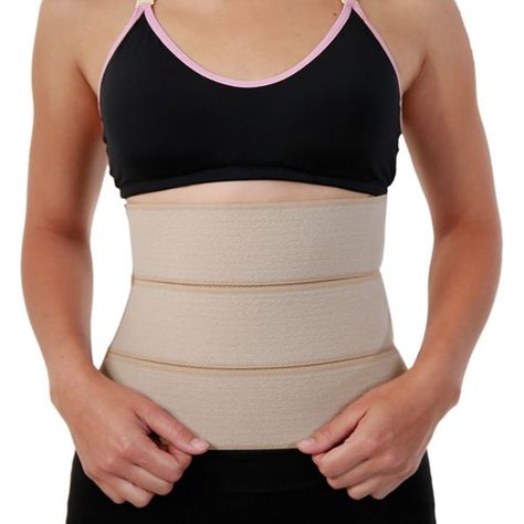 Faja postoperatoria 3 bandas con lamina de protección Talla XL-Blunding-0