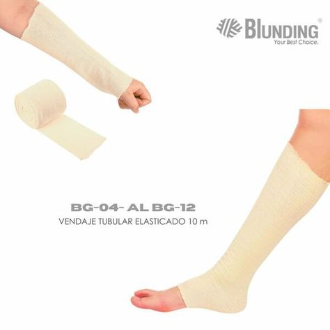Vendaje Tubular Elasticado 12 Cm X 10 Mts-Blunding-1
