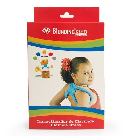 Inmovilizador De Clavícula-Color Calipso-4 a 6 años-Blunding-1