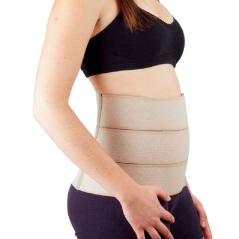 Faja post operatoria 3 bandas sin lamina de protección Talla S-Blunding-1