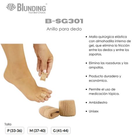 Anillo protector para Dedo - Talla G - Blunding-1
