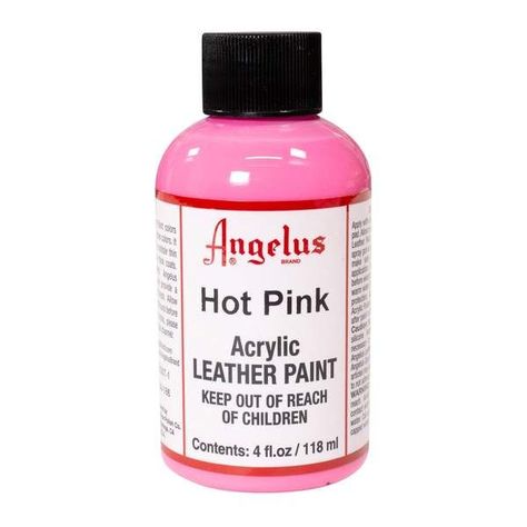 Pintura Cuero Angelus 4 onzas 186 Hot Pink-0