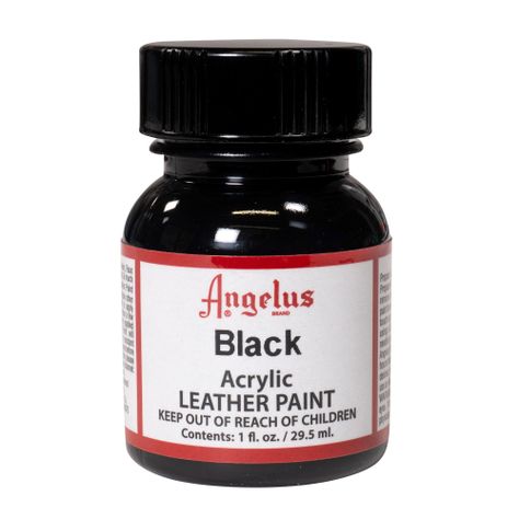 Pintura Cuero Angelus 1 oz Black-0