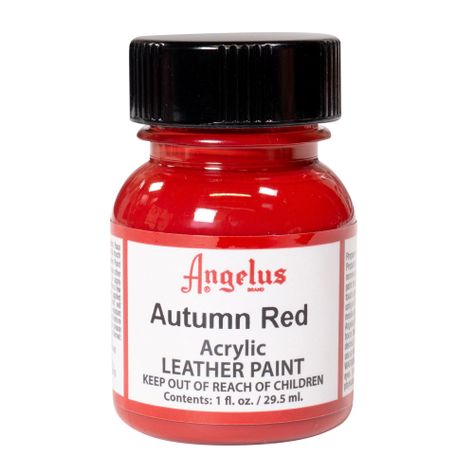 Pintura Cuero Angelus 1 oz Autumn Red-0