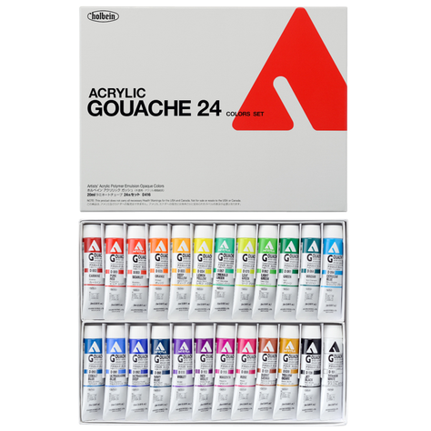 Acryla Gouache 24 un. D416-0
