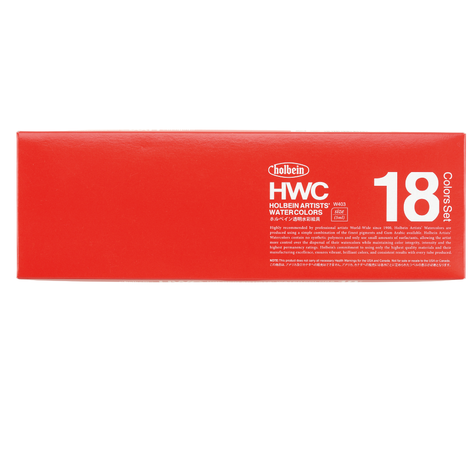 Set Holbein HWC 18 Tubos (caja roja) W403 Tubo-0