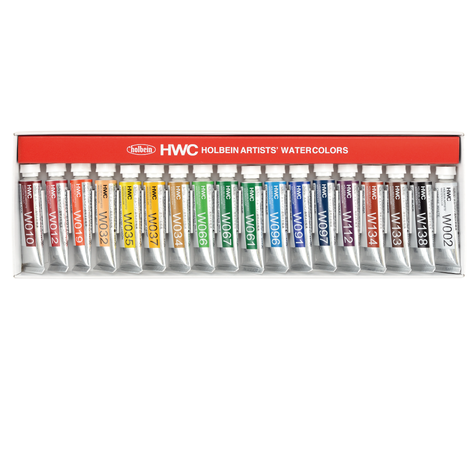 Set Holbein HWC 18 Tubos (caja roja) W403 Tubo-1