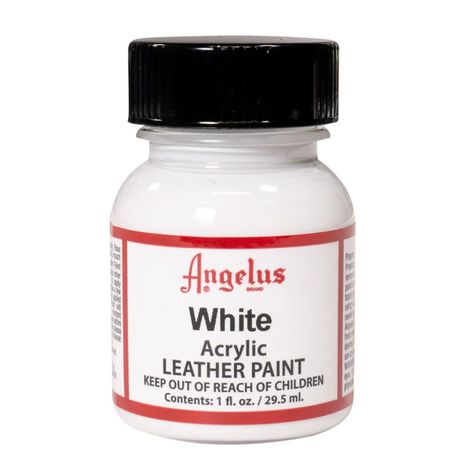 Pintura Cuero Angelus 1 oz White-0