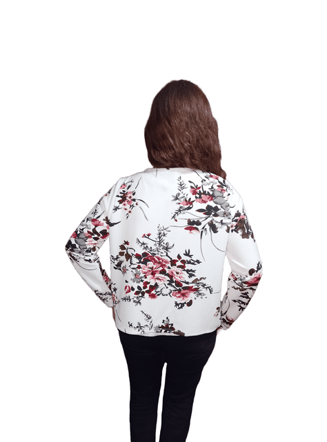 Blusa Estilo Chaqueta Liviana Verano Manga Larga-2