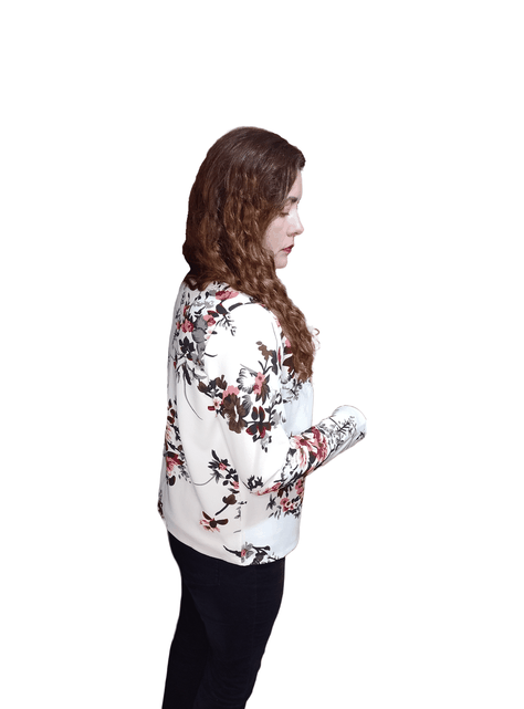 Blusa Estilo Chaqueta Liviana Verano Manga Larga-3