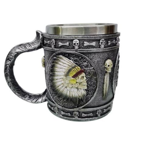 TAZON CALAVERA APACHE  INOX RESINA -0