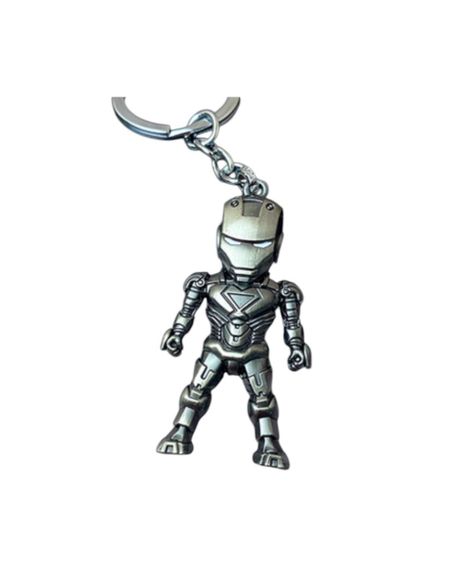 LLAVERO IRON MAN PLATA-0