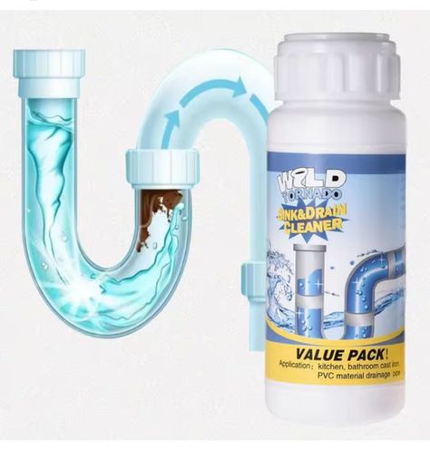 POTENTE LIMPIADOR PARA DESAGÜES BAÑO Y COCINA-2