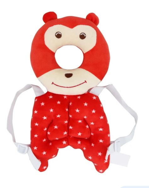 Almohadilla de protección para la cabeza de bebé recién nacido Monito-0