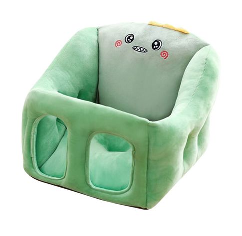 Sofá infantil Diseños animados sofá de peluche Verde-0