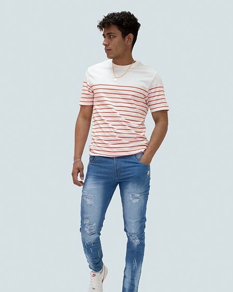 Jean Skinny con Destroyer/ para Hombre-2