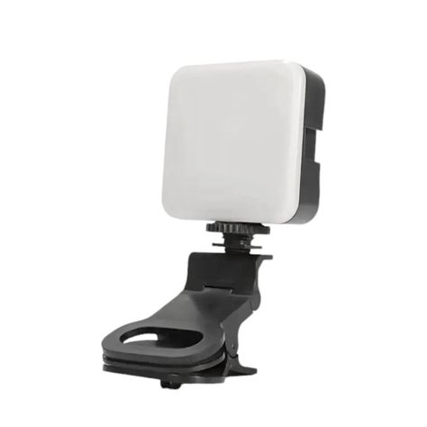 Luz LED Selfie Con Clip Ajustable Smartphone Fotografía-0