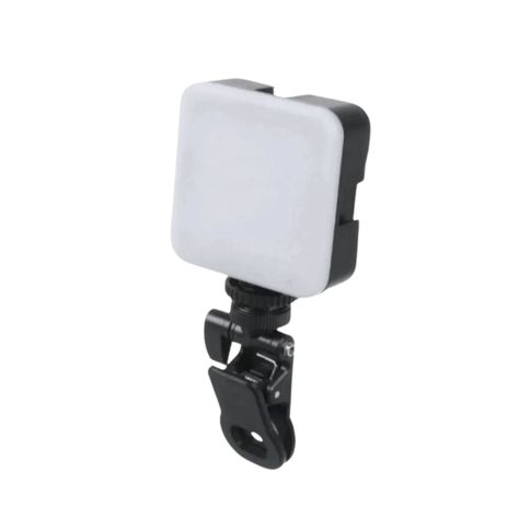 Luz LED Selfie Con Clip Ajustable Smartphone Fotografía-1