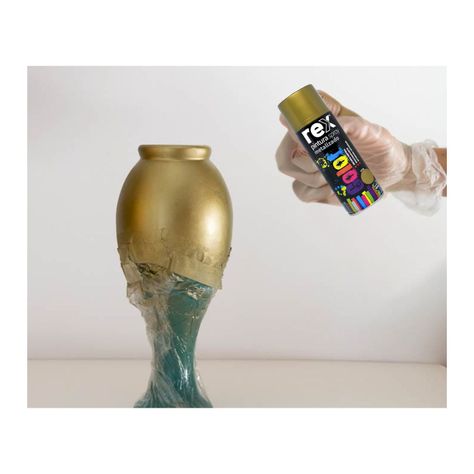 Pintura Spray Dorada 400ml Herramienta Ferreteria-1