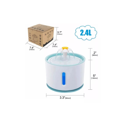 Bebedero Eléctrico De Agua Para Perros Y Gatos-3
