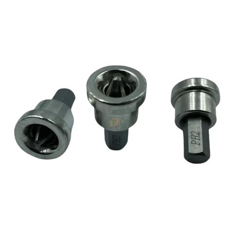 Set de Puntas Phillips con Tope Herramienta KM1651-1