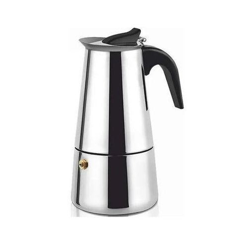 Cafetera Portátil De 6 Tazas Acero Inoxidable-1