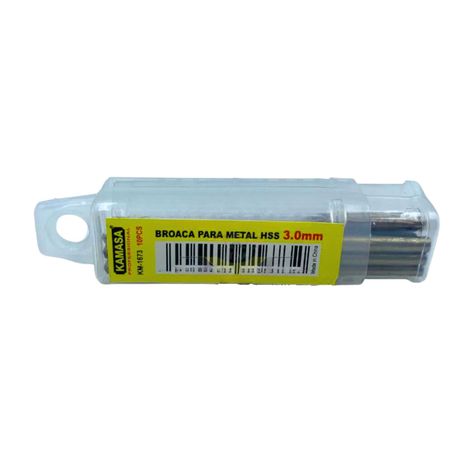 Broca para Metal HSS de 3mm Herramienta Ferreteria KM1673-1