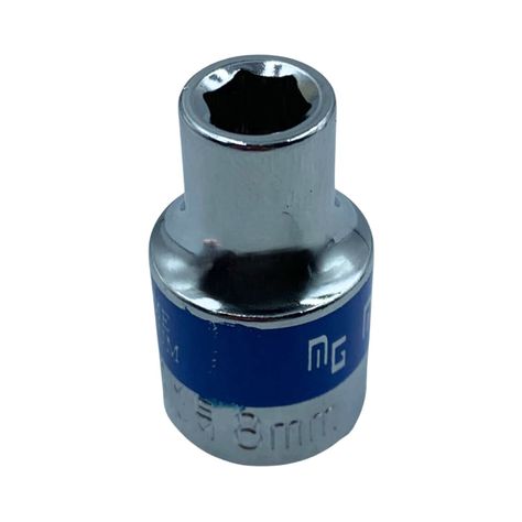 Dado Corto Hexagonal 1/2" x 8mm Herramienta Ferreteria-0