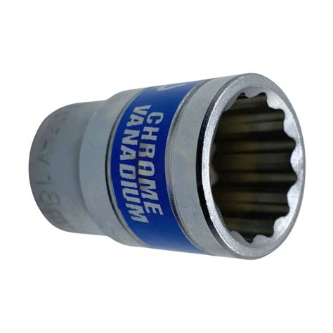 Dado Poligonal 1/2" x 18mm Herramienta Ferreteria-1