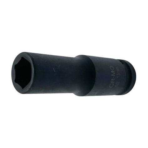 Dado Largo Hexagonal Impacto 1/2" X 13mm Herramienta Ferreteria-1