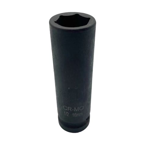 Dado Largo Hexagonal Impacto 1/2" X 16mm Herramienta Ferreteria-0